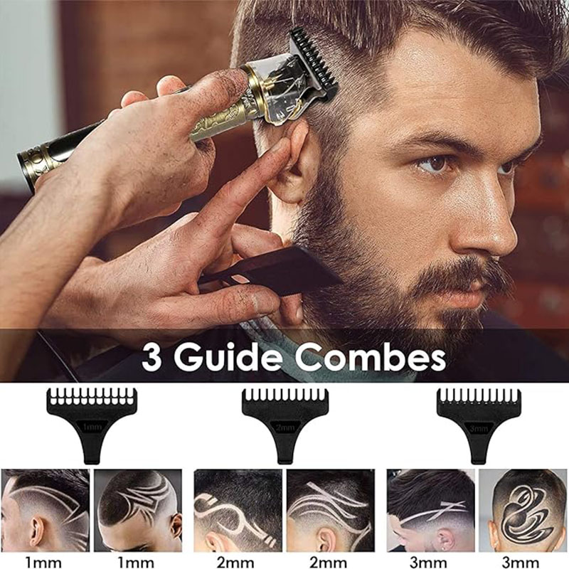 T9 Hair Clipper With 4 Guide C - đánh giá và giá Beard Trimmer Cordless