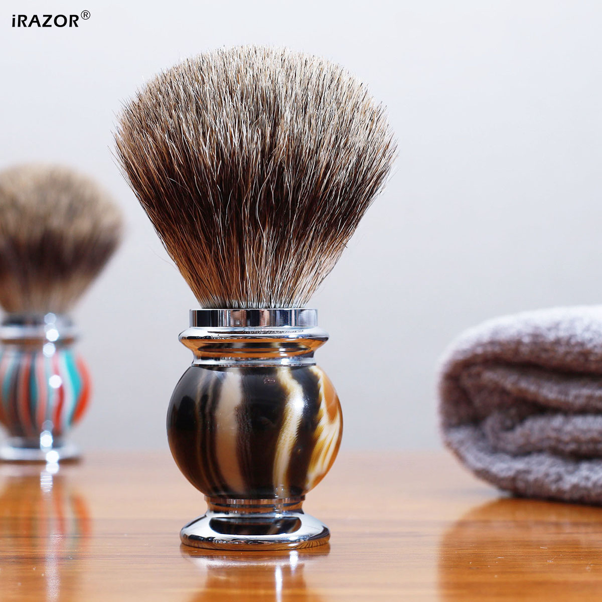 iRAZOR Silvertip Shaving Brush - đánh giá và giá Men'S Grooming Product