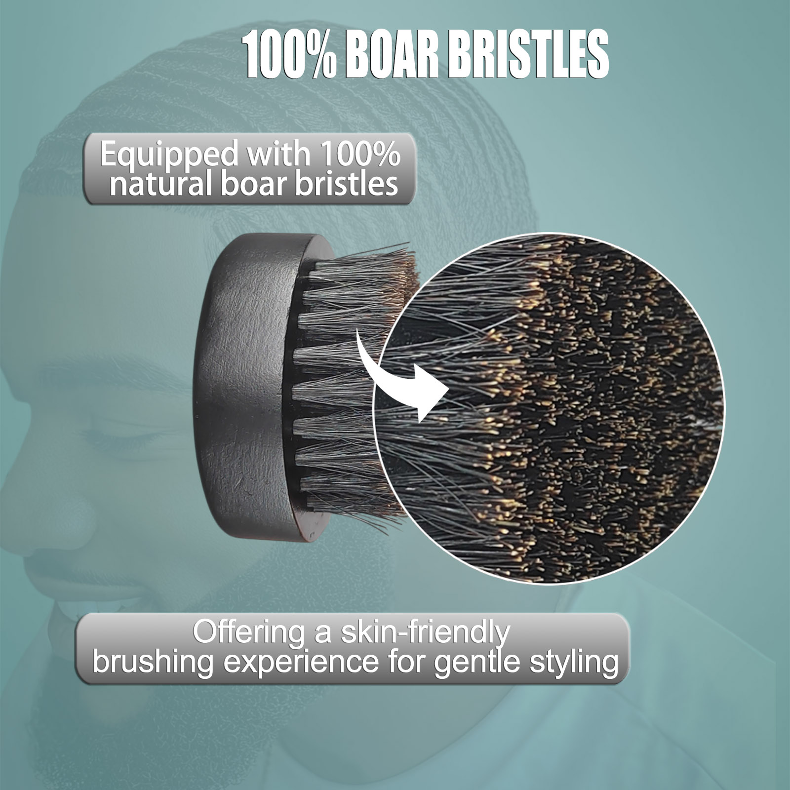 Round Beard Brush for Men – 10 - đánh giá và giá Men'S Grooming Product