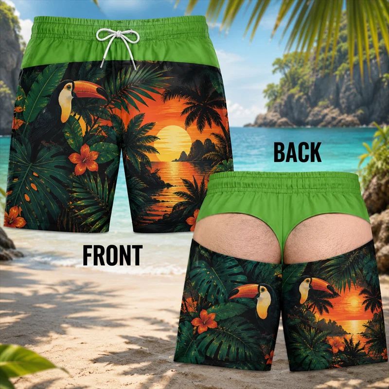 2026 Men Fun Hip Print Swim Tr - đánh giá và giá Men'S Grooming Product