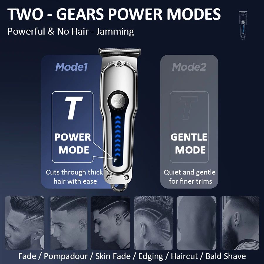 T-Blade Hair Clipper Mini Elec - đánh giá và giá Beard Trimmer Cordless