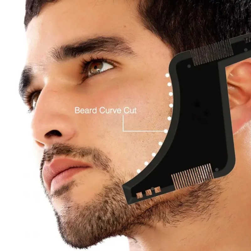 1PC Men Beard Shaping Template - đánh giá và giá Men'S Grooming Product