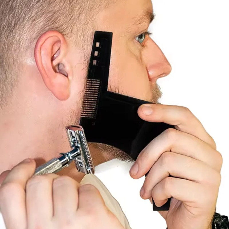 1PC Men Beard Shaping Template - đánh giá và giá Men'S Grooming Product