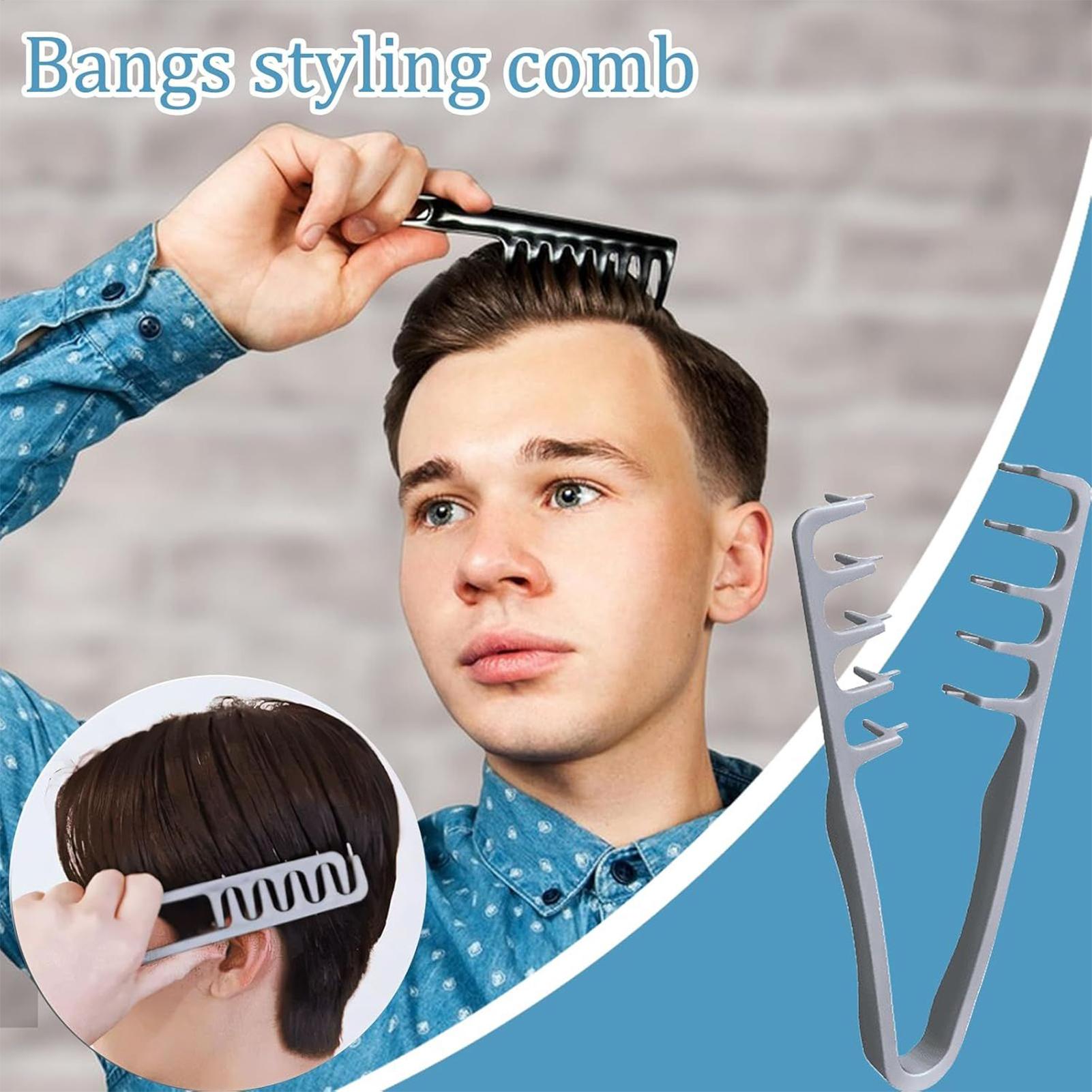 Wide Tooth Hair Comb Volumizin - đánh giá và giá Men'S Grooming Product