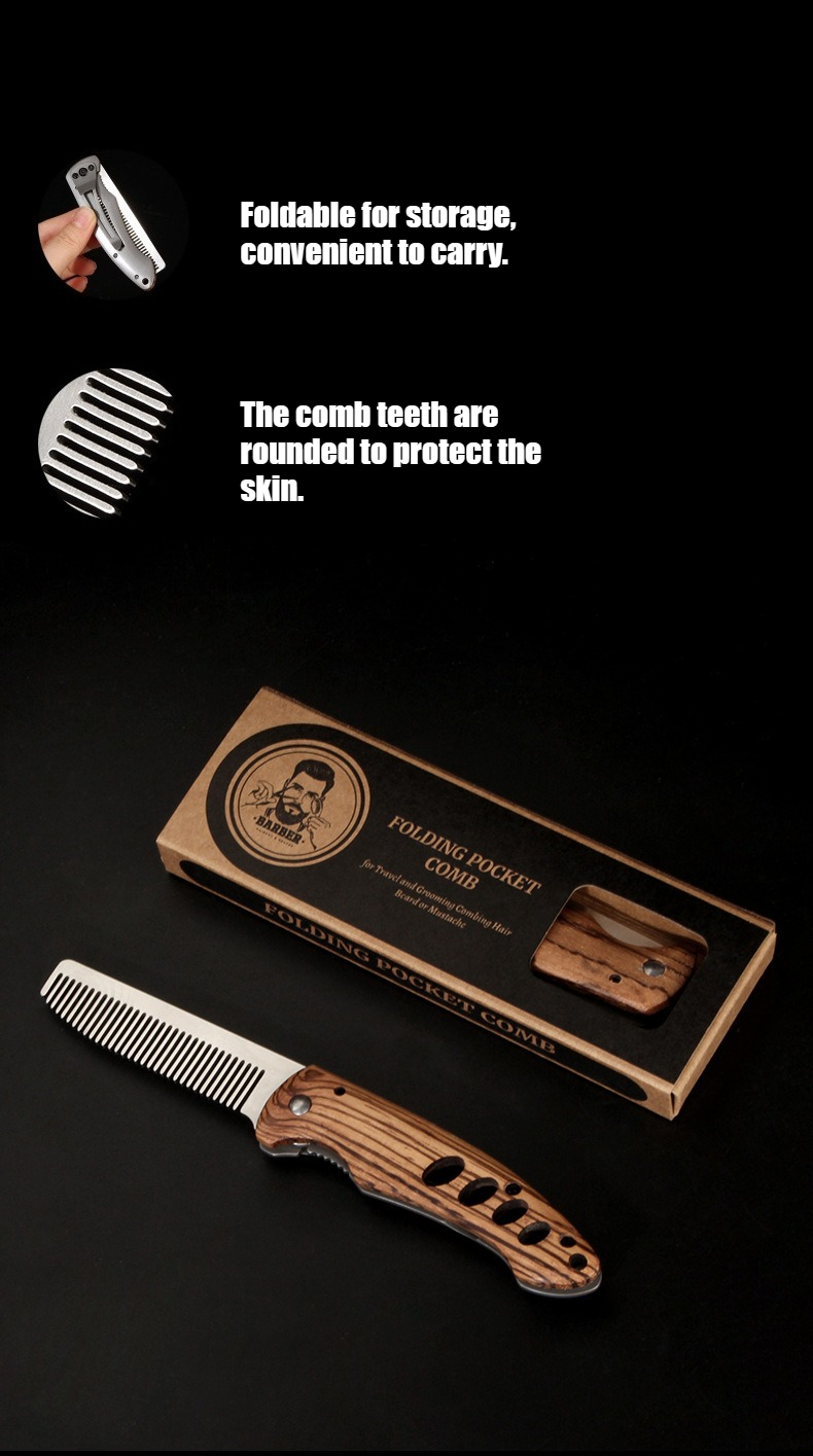 Solid Wood & Metal Folding Bea - đánh giá và giá Men'S Grooming Product