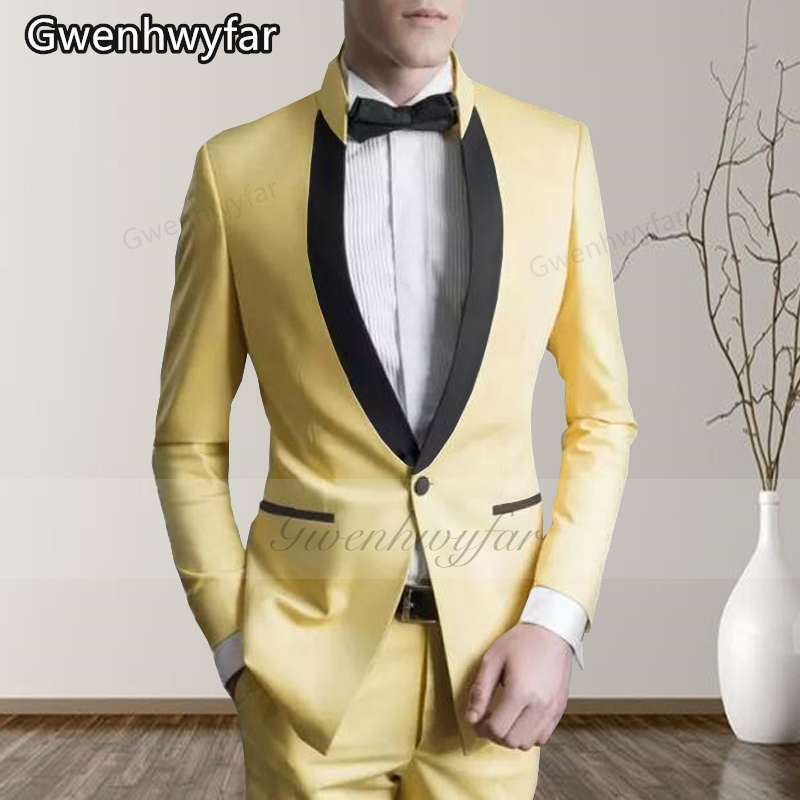 Gwenhwyfar Light Yellow Groom  - đánh giá và giá Men'S Grooming For Marriage