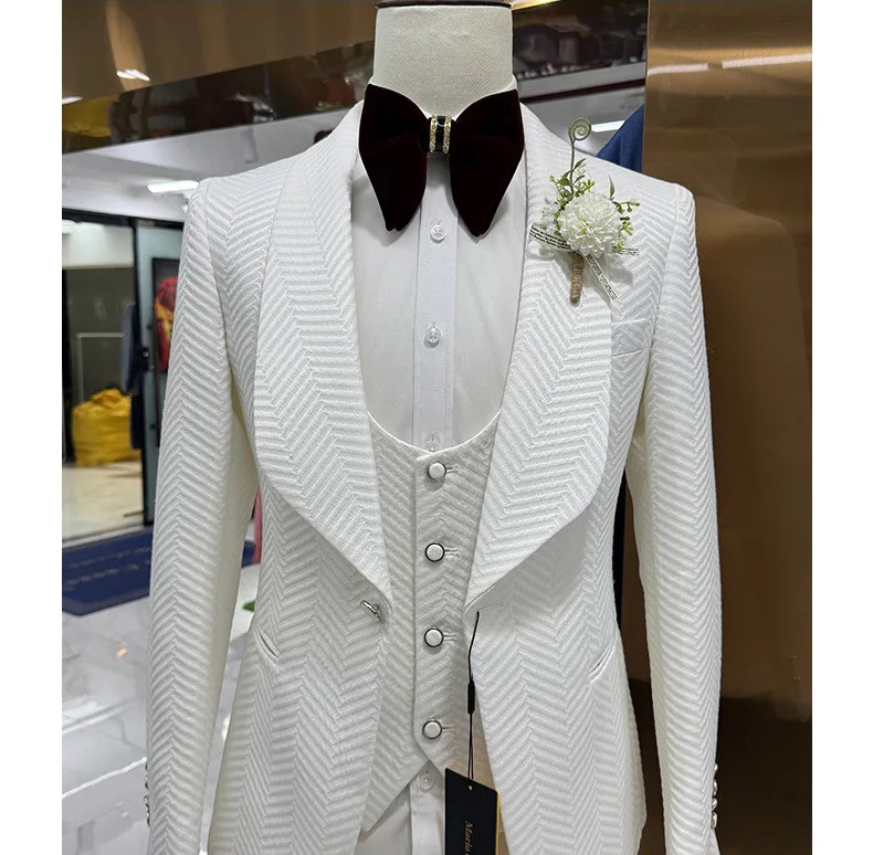 Men's Suits 3 Pieces Cotton He - đánh giá và giá Men'S Grooming For Engagement