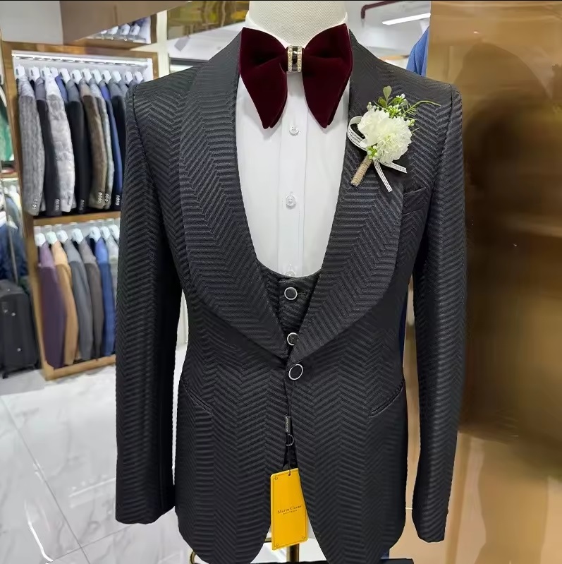 Men's Suits 3 Pieces Cotton He - đánh giá và giá Men'S Grooming For Engagement