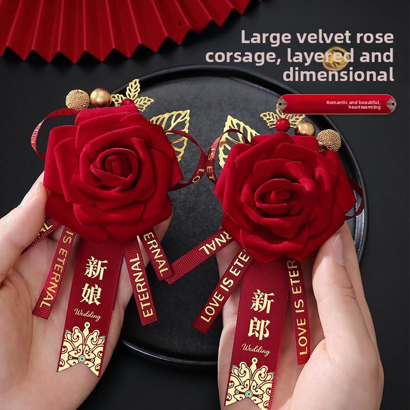 Wedding Chest Flower Full Set  - đánh giá và giá Men'S Grooming For Marriage