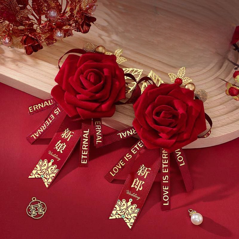 Wedding Chest Flower Full Set  - đánh giá và giá Men'S Grooming For Marriage