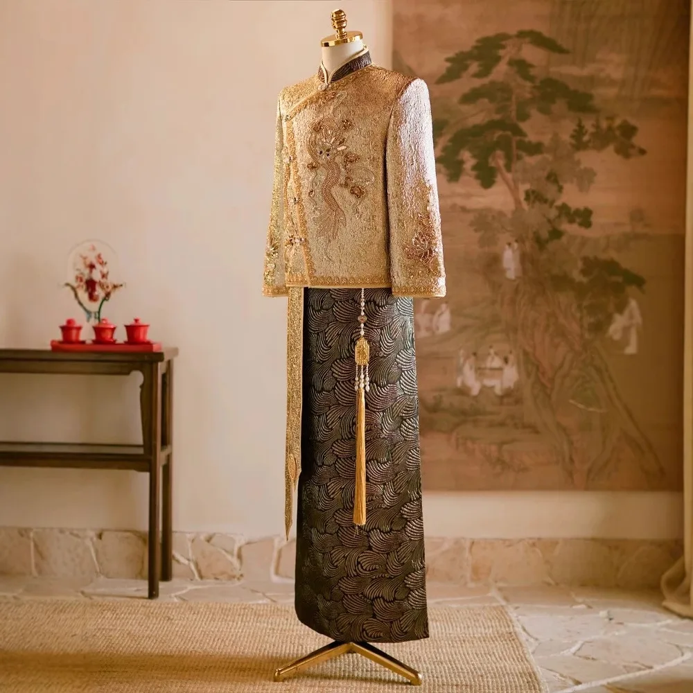 Chinese Style Wedding Groom Co - đánh giá và giá Men'S Grooming For Marriage