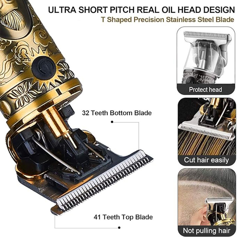 Cordless T9 Hair Trimmer for M - đánh giá và giá Beard Trimmer Cordless