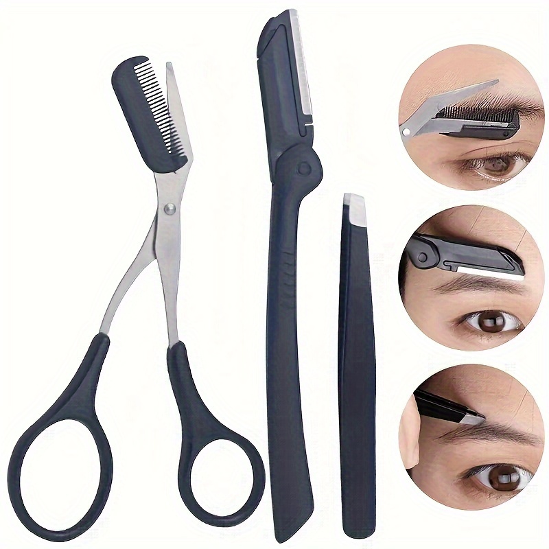 3pcs Set Eyebrow Kit For Women - đánh giá và giá Men'S Grooming Product
