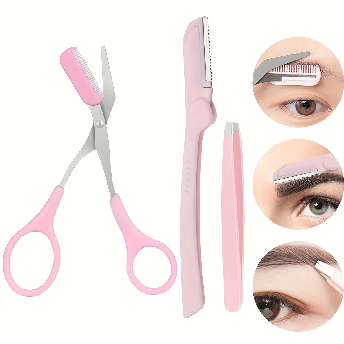 3pcs Set Eyebrow Kit For Women - đánh giá và giá Men'S Grooming Product
